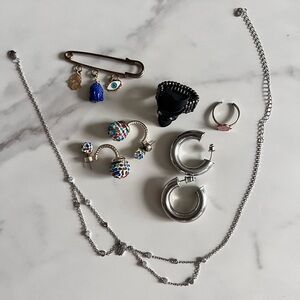 Silver & Gold Jewelry Bundle